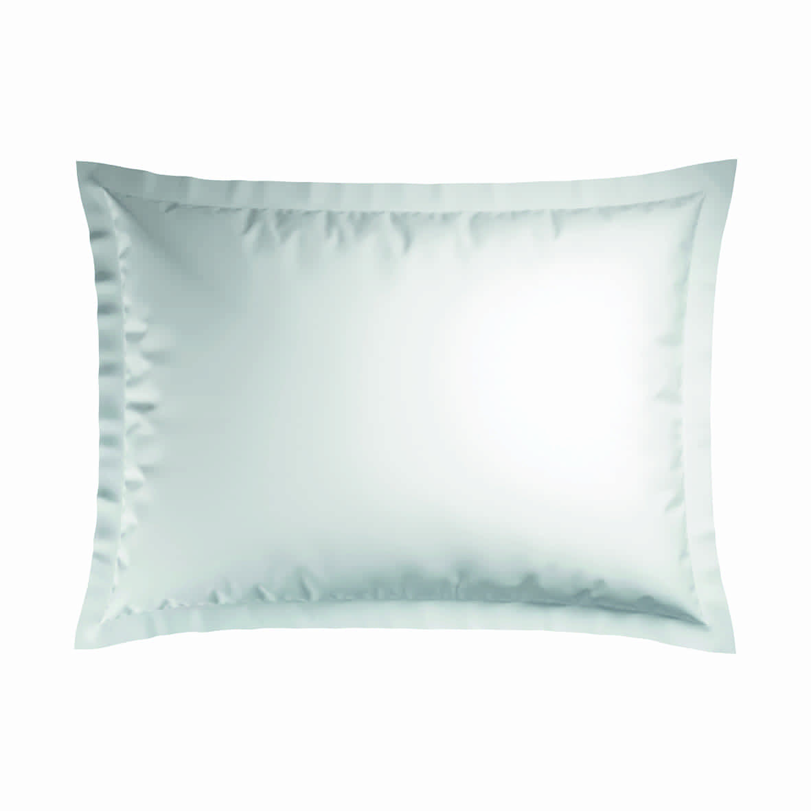 Taie d'oreiller satin de coton - Reine de nuit Grey / Blanc - 2 x (50 x 70 cm) – Image 4