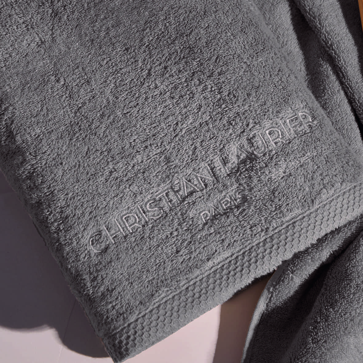 Gant de toilette coton peigné LT - Oasis Brun - 6 x (15 x 21 cm) – Image 2