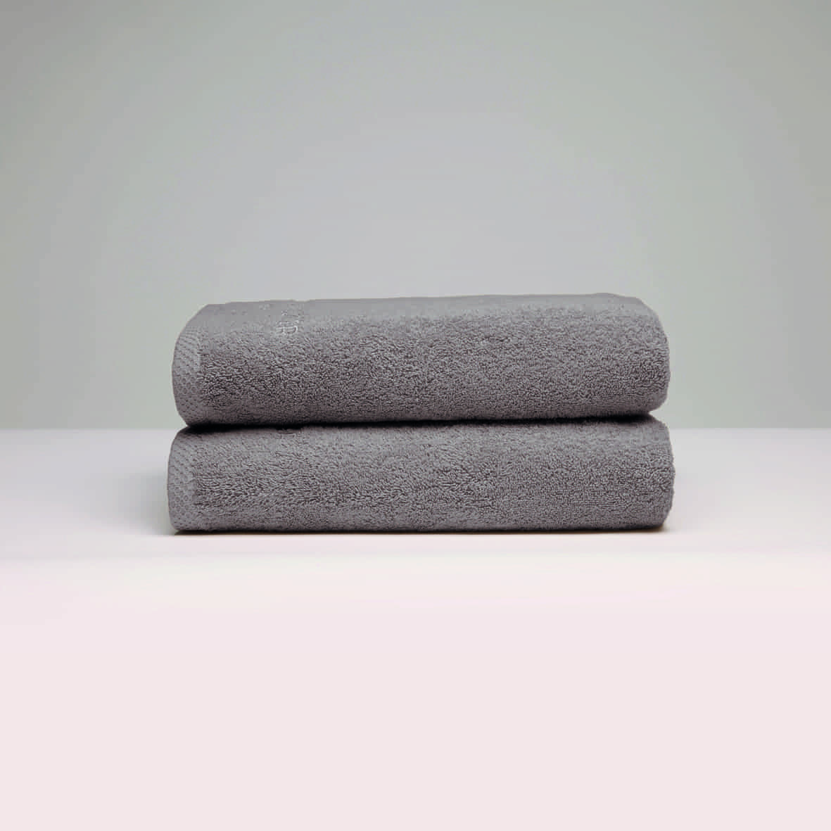 Drap de bain coton peigné LT - Oasis Brun - 2 x (70 x 140 cm)