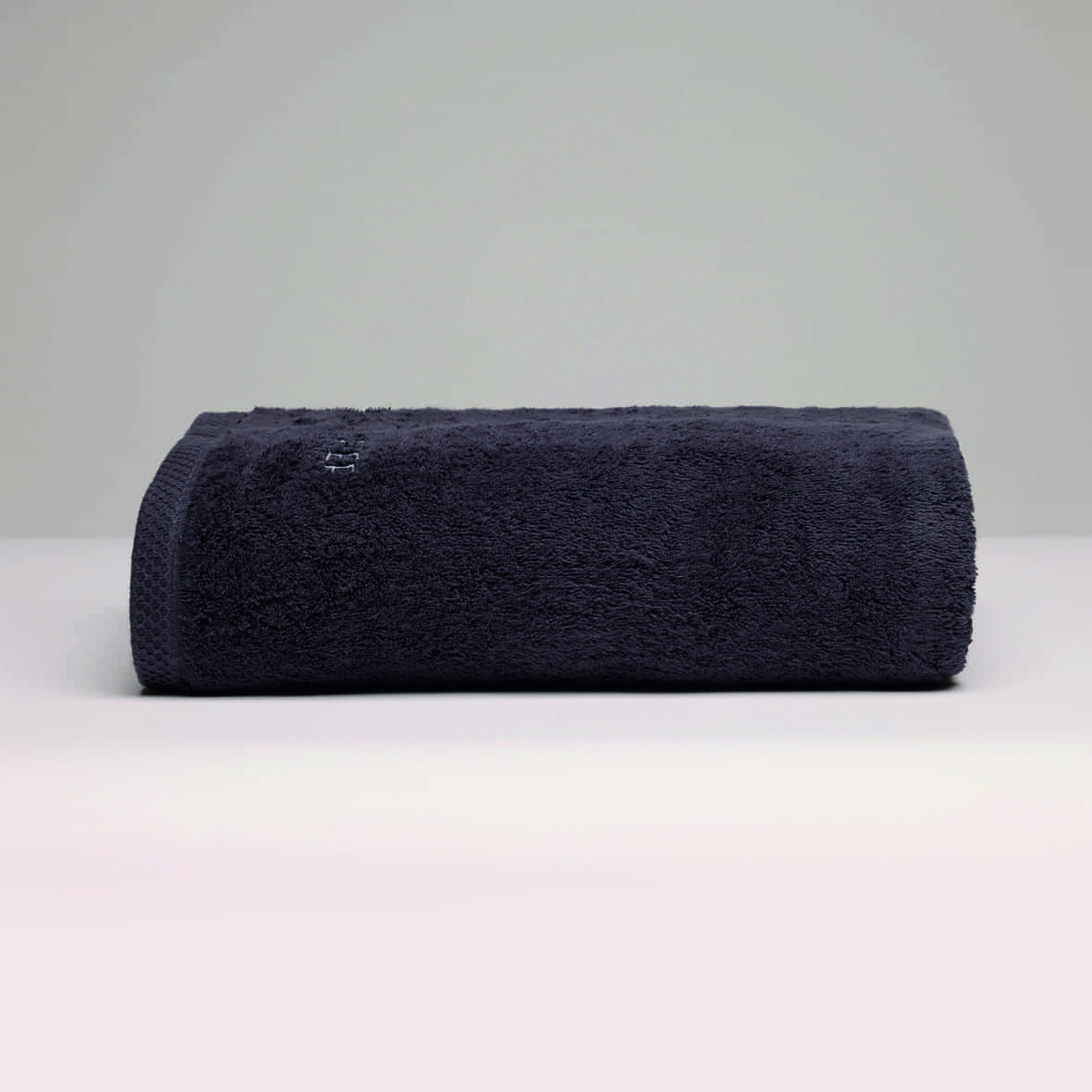 Drap de bain coton peigné LT - Oasis Gris foncé - 100 x 150 cm