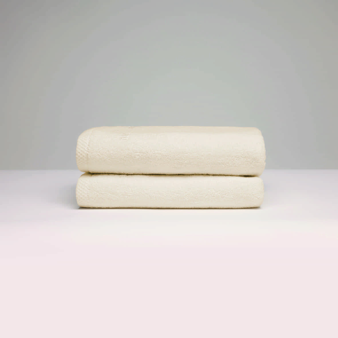 Drap de bain coton peigné LT - Oasis Ivoire - 2 x (70 x 140 cm)