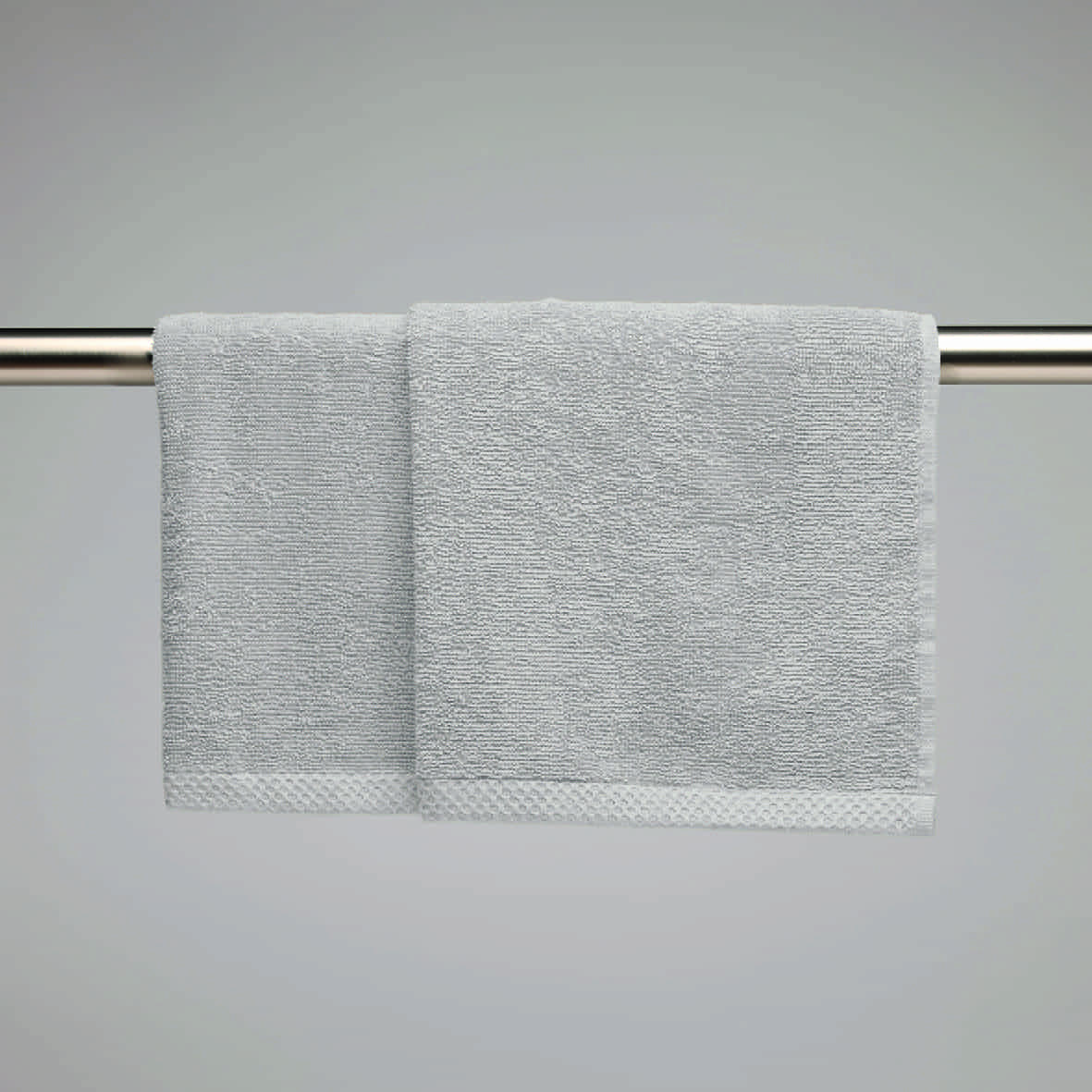 essuie-mains coton peigné LT - Oasis Sable - 2 x (45 x 45 cm)