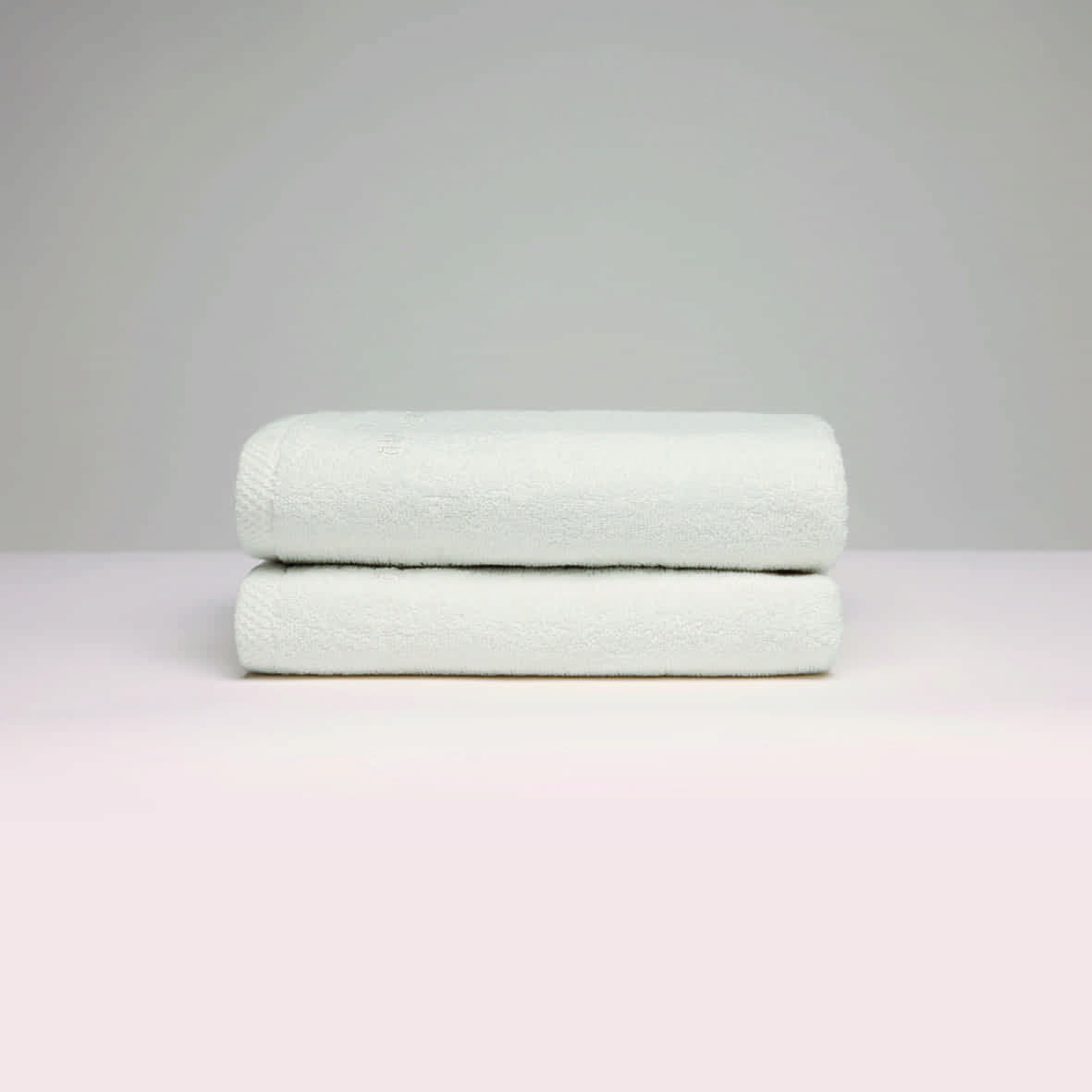 Drap de bain coton peigné LT - Oasis Blanc - 2 x (70 x 140 cm)