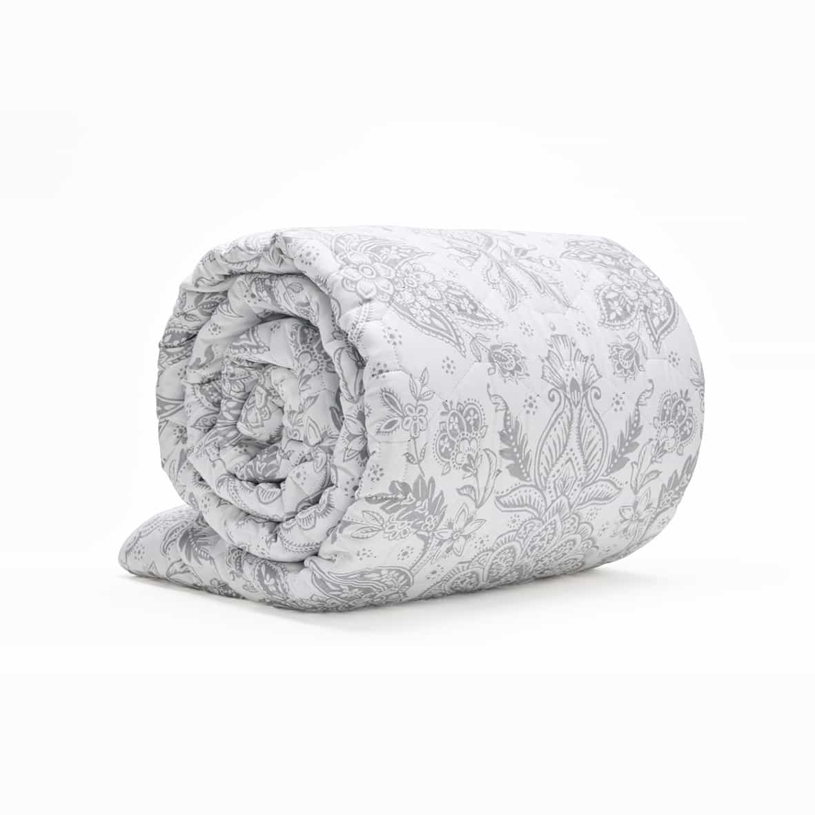 Couvre-lit satin de coton - Élégance persane Beige -220 x 250 cm