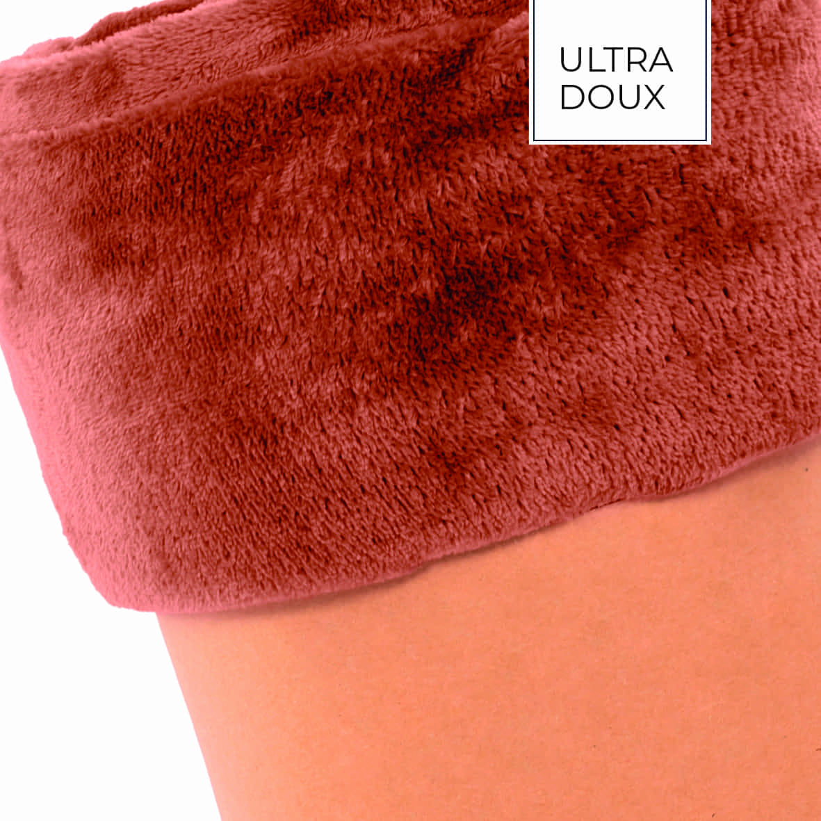 Plaid en polaire - Auburn -130 x 160 cm – Image 3