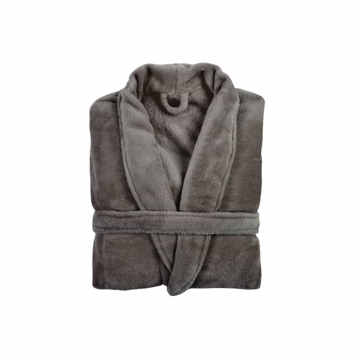 Robe de chambre polyester -  Gris -L / XL