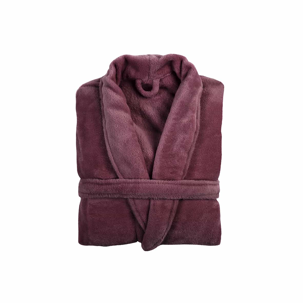 Robe de chambre polyester -  Bordeaux -L / XL