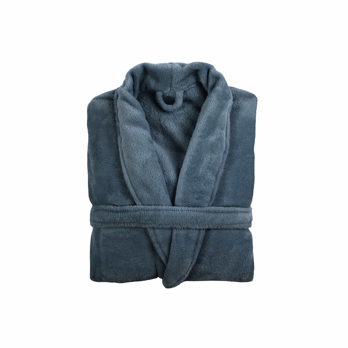 Robe de chambre polyester -  Bleu -L / XL