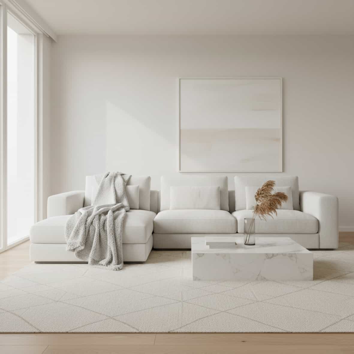 Plaid teddy - Gris clair -130 x 170 cm – Image 2