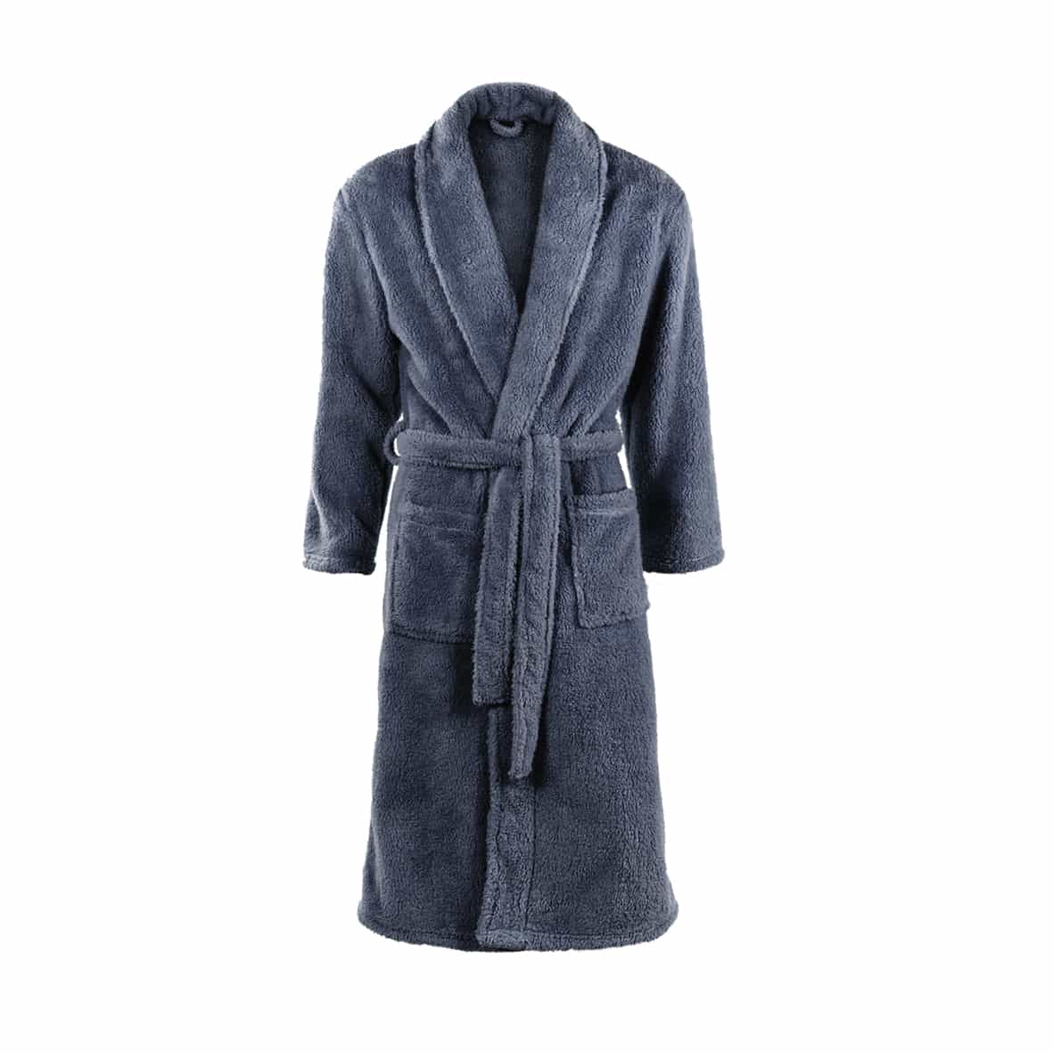 Robe de chambre teddy -  Bleu -L / XL